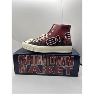 NEW Mens Converse Chicago Bulls Chinatown Market Chuck Taylor  Sneakers Size 8.5